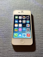 Apple iPhone 4 A1332 - 8GB - White Unlocked  CA Tested - Working 83 BH   