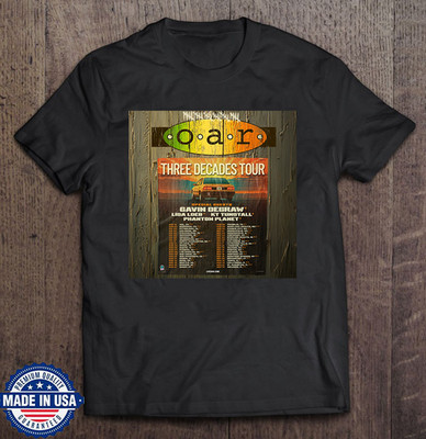 O.A.R. Band Three Decades Tour  T Shirt Full Size S-5XL