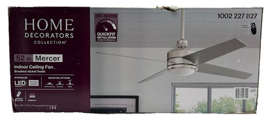 Home Decorators Collection Mercer 52 in. Integrated LED Indoor Ceiling Fan