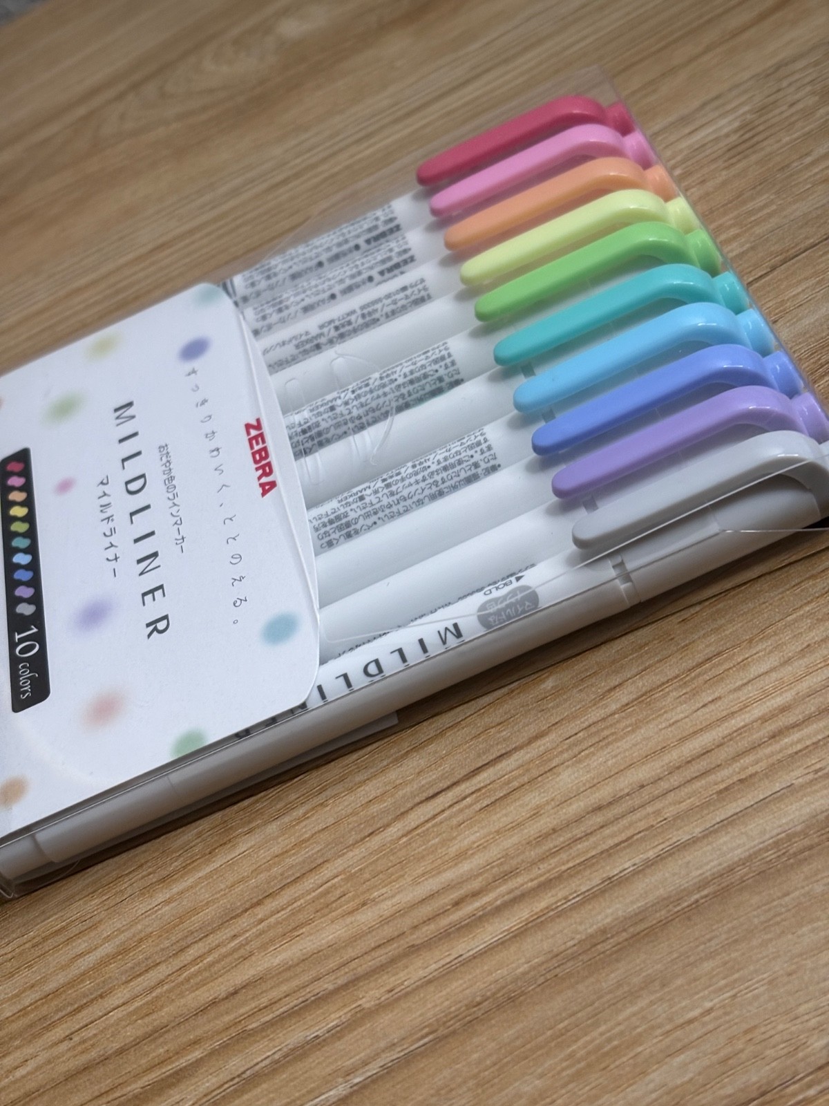 S 10 Colors Set Dual Tip Soft Pastel Marker Original