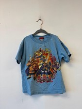 Vintage Yu-Gi-Oh Shirt Kids 8 Blue King Of Games Anime Graphic Tee 90s