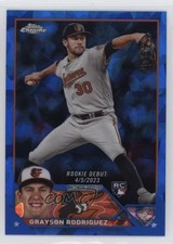 2023 Topps Chrome Update Sapphire Edition Rookie Debut Grayson Rodriguez 17k2