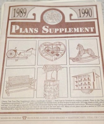 Vintage Workbench Magazine Lot 1989-1990 w/ Plans Supplement Woodworking FINE