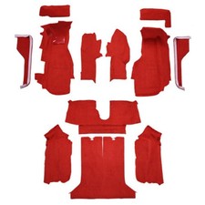 Carpet For 1984-1987 Chevrolet Corvette Coupe Complete Cutpile