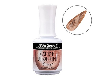 Mia Secret Cat Eyes Gel Nail Polish - COMET - Magnetic Cat-Eye Effect - (0.5oz)