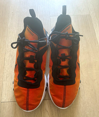 Nike React Element 55 Premium Sunrise Low Top Lace Up Sneakers BQ9241-001