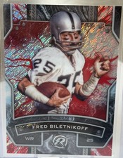 2024 Topps Resurgence-Raiders-Fred Biletnikoff Red Static Refractor /5🔥