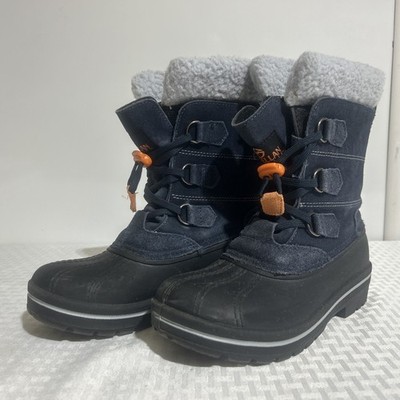 2019 Magellan Boys 3M Thinsulate Winter Snow Boots Waterproof Size 4 boys