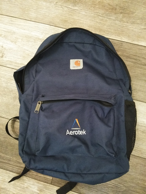 Carhartt BLUE 21L Laptop Backpack MODEL #3341 CANVAS BACKPACK