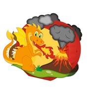 Ursus Laternen-Bastelset Easy Line Drache