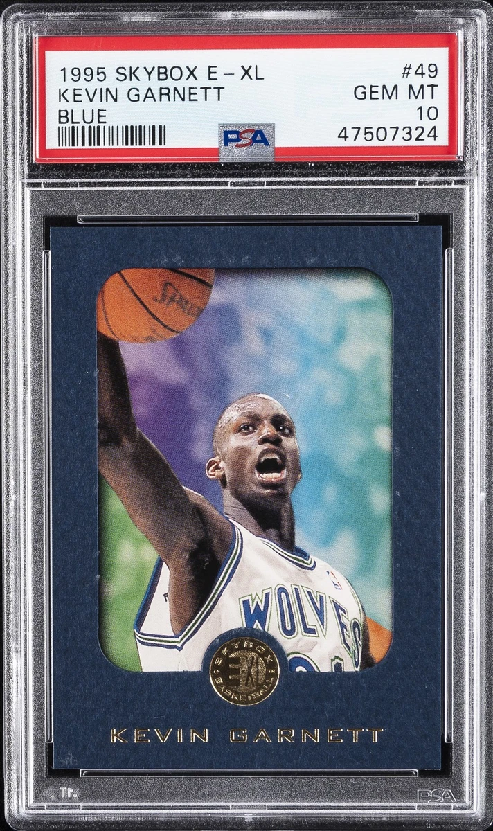 Kevin Garnett Professional Sports Authenticator (PSA) Basketball