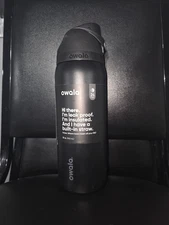 30oz Owala FreeSip Stainless Steel Tumbler Black