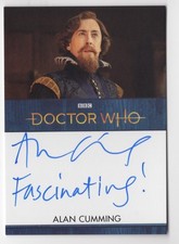 Alan Cumming / King James DOCTOR WHO Series 11 & 12 Inscription Autograph Card A