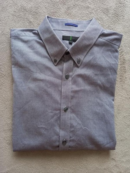 Men Jasper Conran Shirt Grey 40 /L / 48