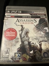 Assassin's Creed III Gamestop Edition PS3 (Sony PlayStation 3)