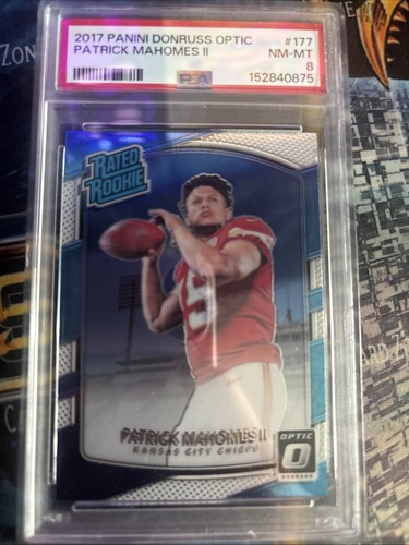 2017 Donruss Optic - Rated Rookie Patrick Mahomes II #177 (RC)