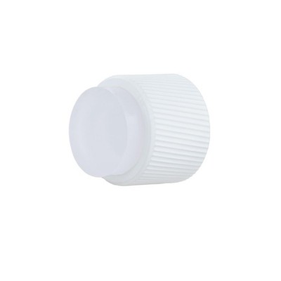 1 PCS Designer Wall Door Stop Fluted White Lacquered Steel 1.1x1.1 Inch