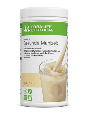 Herbalife Nutrition Formula 1 Gesunde Shake Vanilla Crème 550g (HALAL /VEGAN)