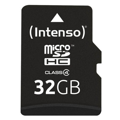 Intenso Speicherkarte microSDHC-Card Class 4, 32 GB, 1 St.