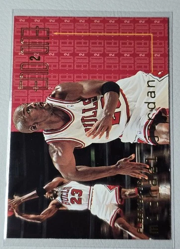 Michael Jordan 1995-96 Fleer - End 2 End #9 of 20
