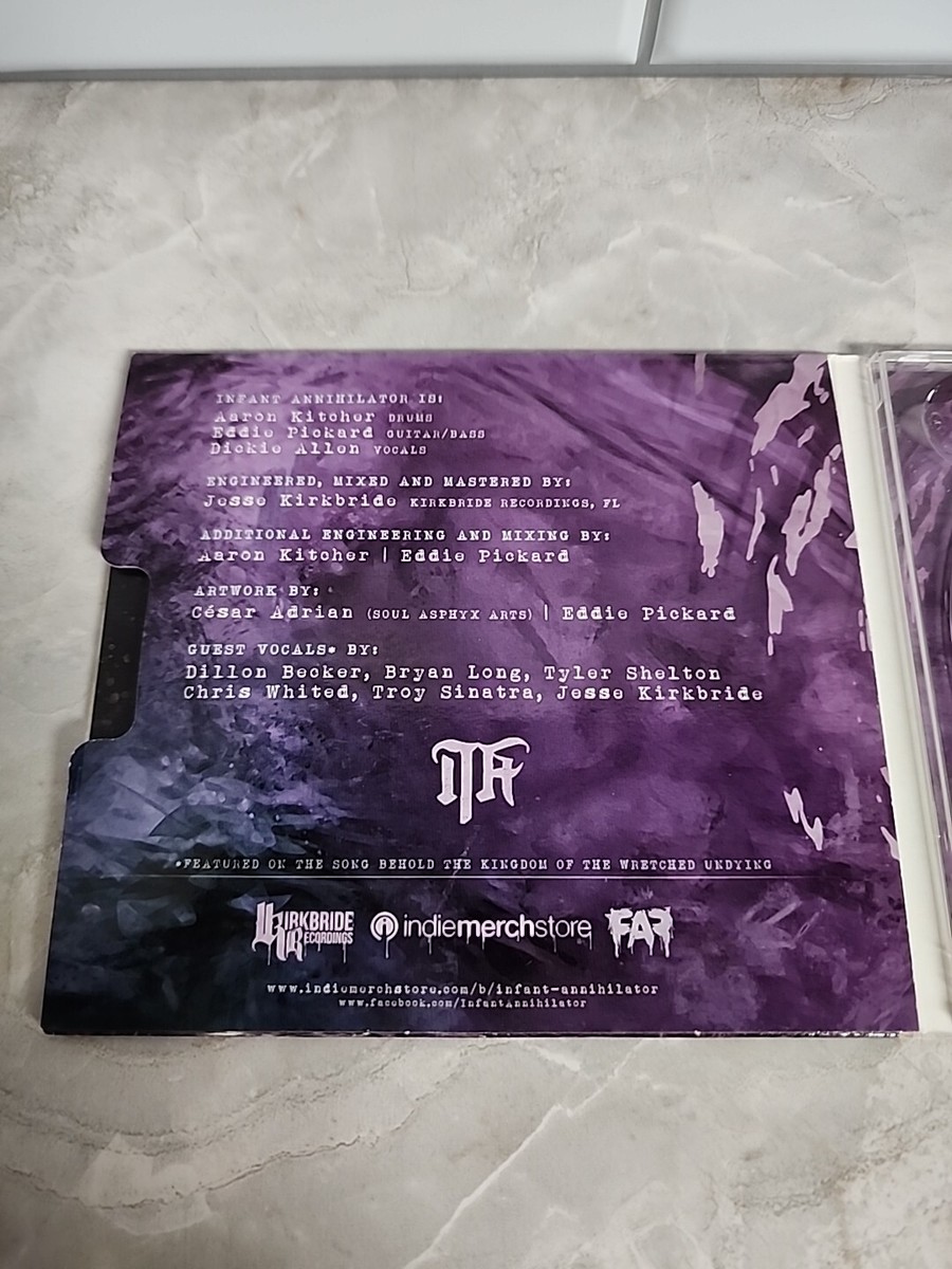 Infant Annihilator-The Elysian Gr(EGG)- Digipack Cd