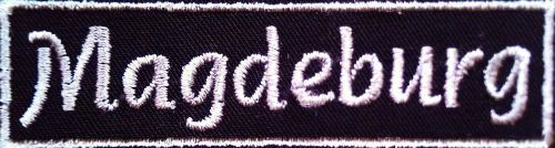 Magdeburg patch embroidered patch biker company various colors (487) - Picture 1 of 1
