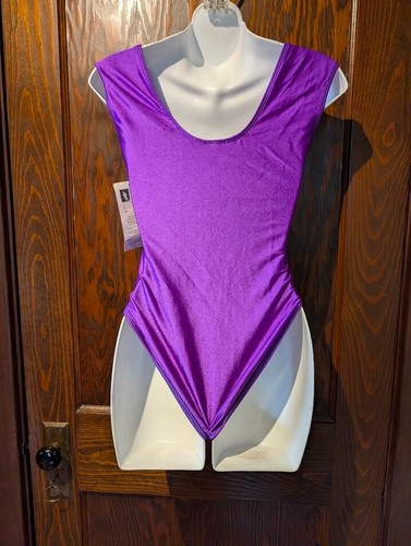 80S DEADSTOCK JAZZERCISE LEOTARDS lycra dance aerobics body tights NEW NWT 4E - Picture 7 of 21