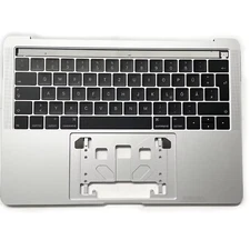 Upper Top Case Palmrest US Keyboard For MacBook Pro 13" A1989 2018 2019 Silver