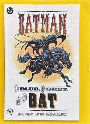 Batman: the Blue the Grey & the Bat: Cleaned: Pressed: Bagged: Boarded: NM+ 9.6