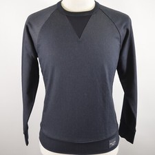 Image of Men's Replay Denim Blue Sartoriale Sweatshirt Small RRP £115