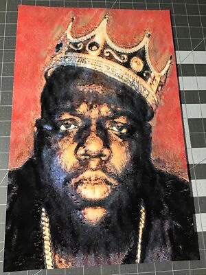 Biggie Notorious BIG Poster 11x17 Iconic Hip Hop Rap Poster Wall Art print Gift