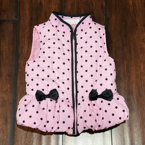 baby girl sleeveless jacket