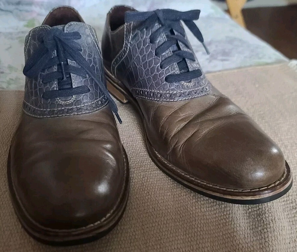 Cole Haan Colton Saddle Oxfords in Chestnut and Navy Men’s Size 13 Amazon.com | Cole Haan Men main image 4