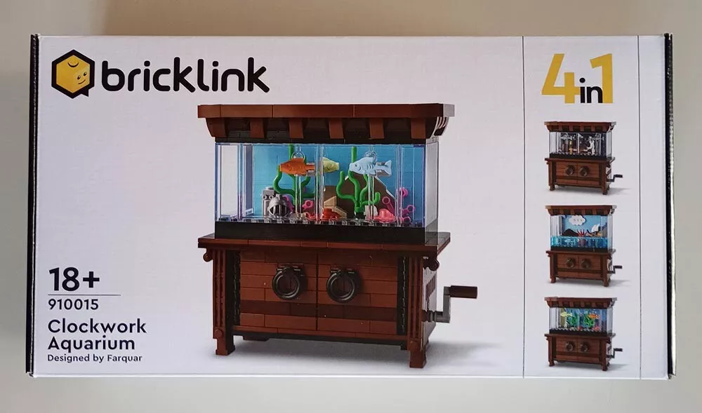 LEGO BrickLink Designer Program 910015 Clockwork Aquarium, NEW, SEALED, MISB