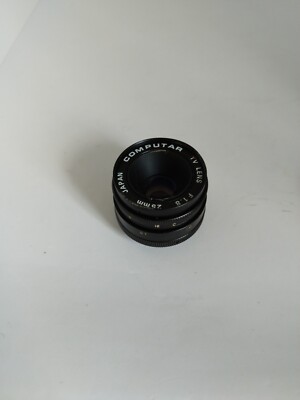 Objektiv Computar 25mm F1.8 C Mount CCTV TV Industrie, selten,