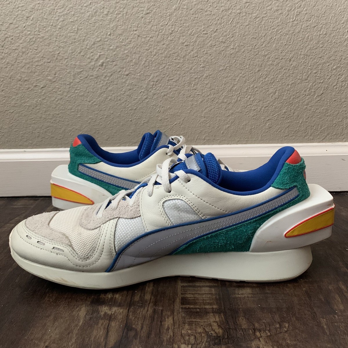 PUMA RS-100 x Ader Error White Lapis Men Shoes - Size 12 | eBay