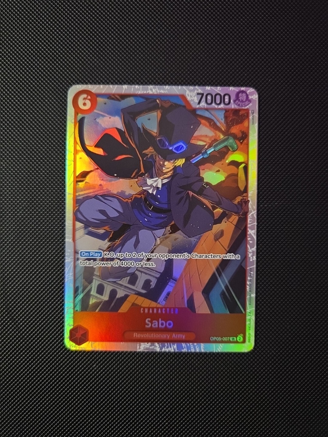 ONE PIECE CARD GAME SABO OP05-007 SR ENGLISH New