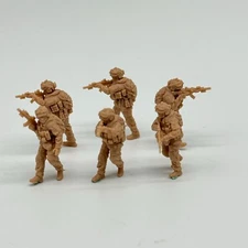 1/72 Scale Resin Model RUS Firepower Group tabletop Figures Unpainted  Miniature