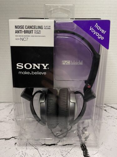 Sony MDR-NC7 Headphones Noise Cancelling Brand New Sealed | Authentic - Picture 1 of 9