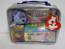 1999 TY Beanie Babies Official Club Membership Kit PLATINUM Edition SEALED SL63