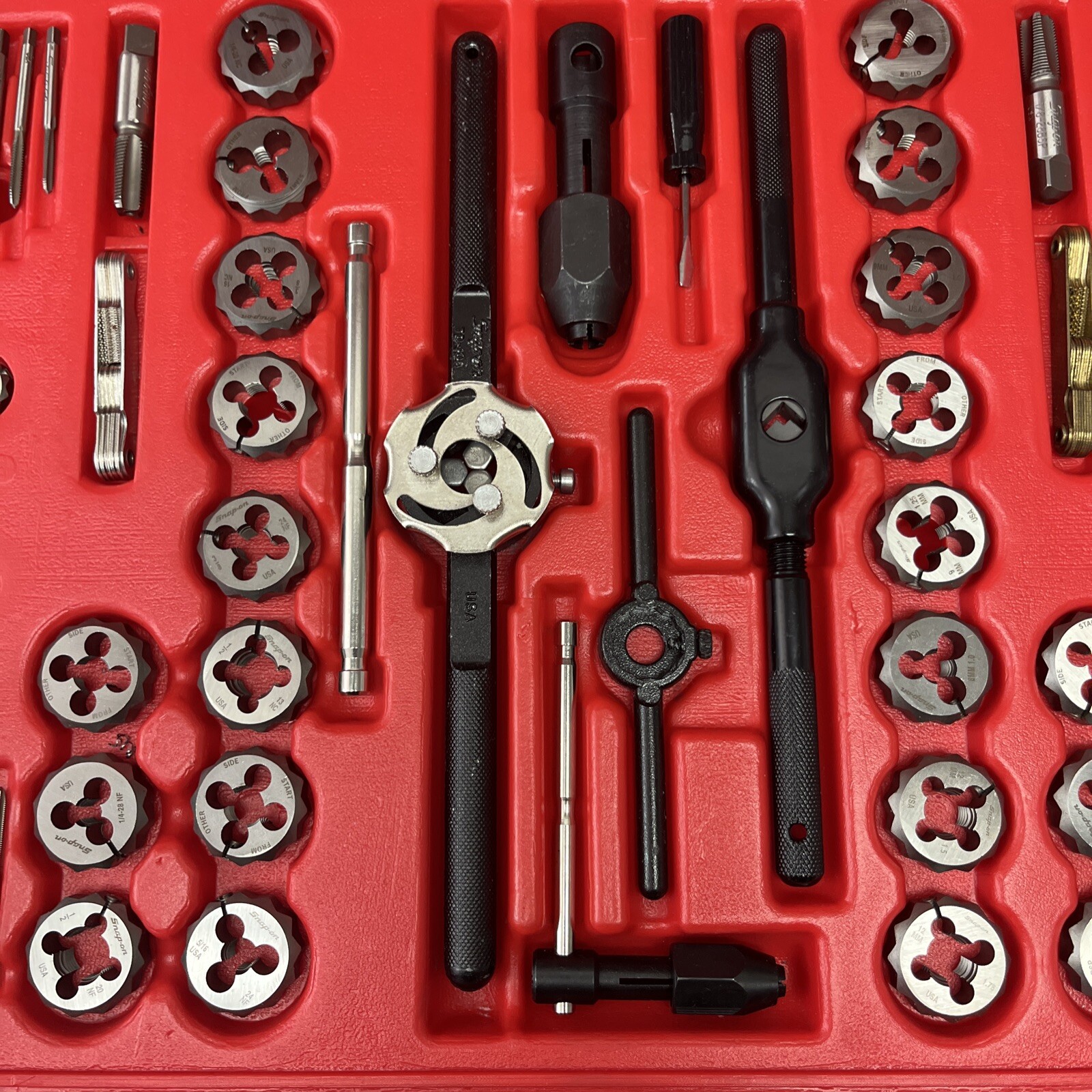 SnapOn TDTDM500 76pc Tap & Die Set in Case SAE / Metric FAST FREE SHIP USA eBay