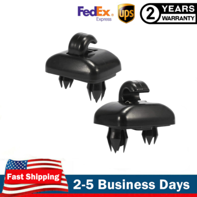 2PCS Sun Visor Clips For Audi A1 A3 A4 A5 A6 Q5(8E0 857 562)A7 B6