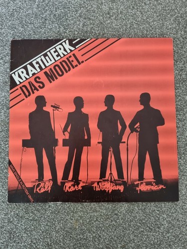 Kraftwerk Red Vinyl 12" Maxi Das Model - 第 1/7 張圖片
