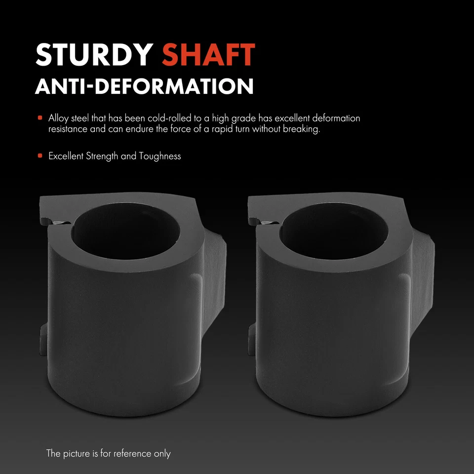 Estabilizador de buje de barra estabilizadora delantera izquierda y derecha 2 piezas para Renault Sandero 10-14 Logan Foto 4 de 4