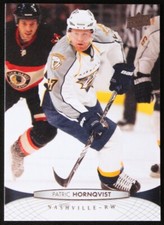 Upper Deck 2011-12 Patric Hornqvist #93 NHL Hockey Card UD Nashville Predators