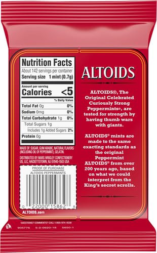 Peppermint Mints, Peppermint Candy, 1.76 Oz. Pack of 2 - Bild 3 von 12