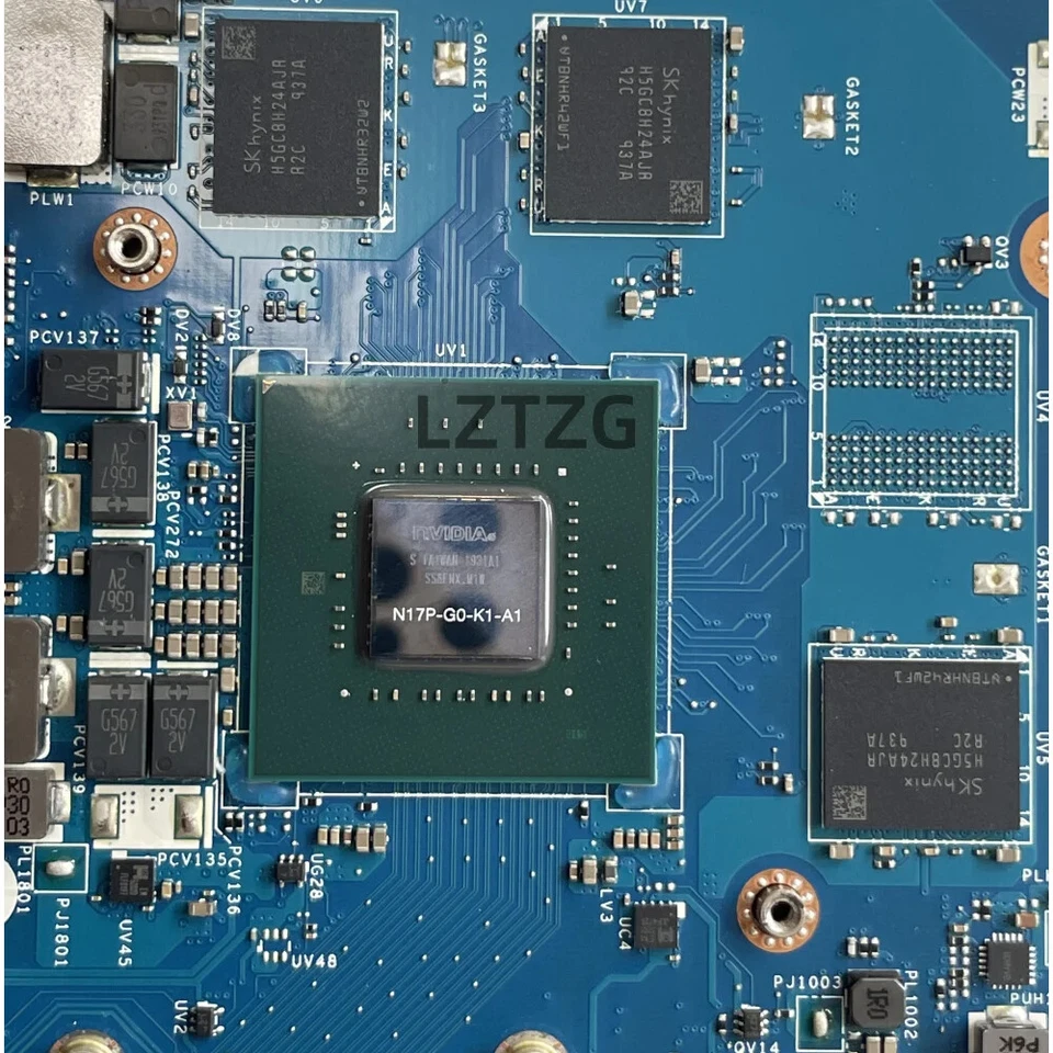 LA-H501P For Acer Nitro 5 AN515-54 AN715-51 Motherboard CPU I5-9300H GTX1050 3G - Image 3 of 4