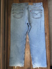 Vintage 90s Levi  s USA 501 Button-Fly Blue Denim Jeans Size 40x30