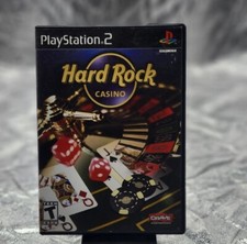 Hard Rock Casino Sony PlayStation 2 Game Used with Manual