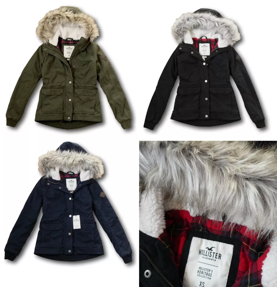 Hollister anorak sale jacket